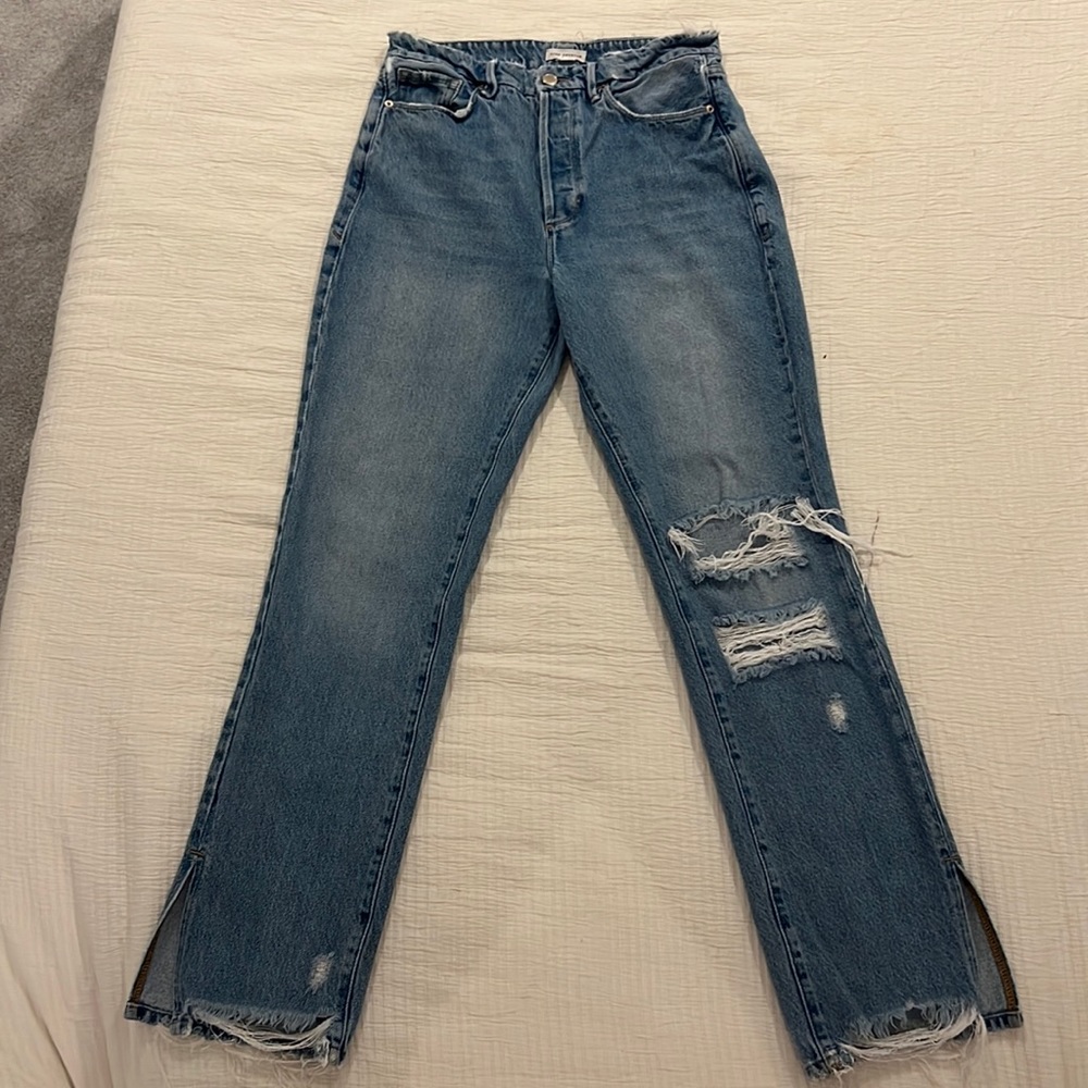 Good American Good Boy high waist jean size 6/28